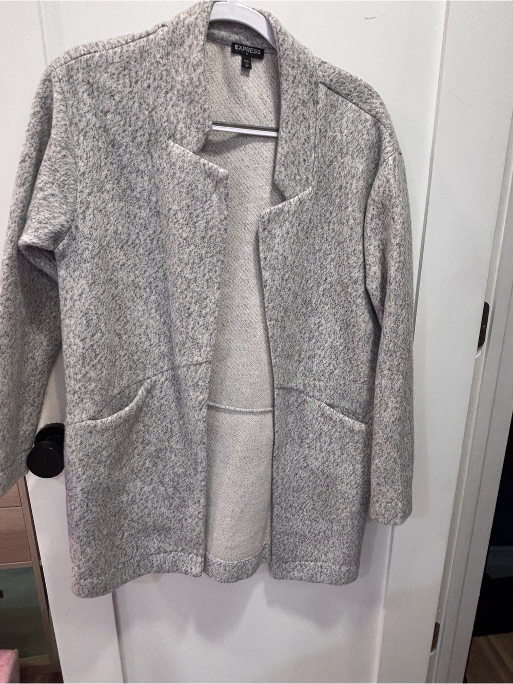 Express Women’s Grey jacket Size S